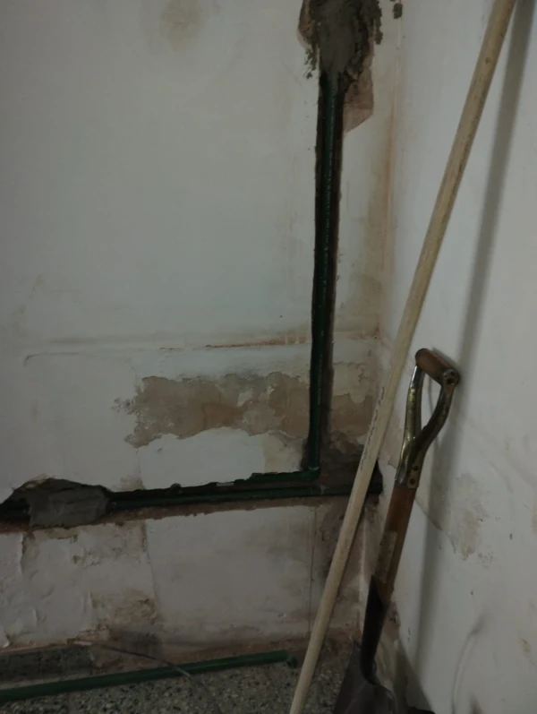Perdida de agua en pared